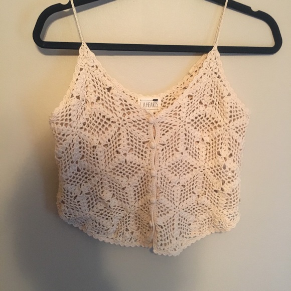 PacSun Tops - Crochet crop top